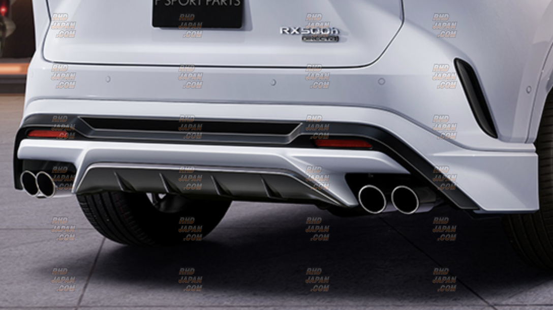 TRDサイドスカート右側RX500h RX350 TRD F Sport Parts Side Skirt Set Black Edition - Lexus RX